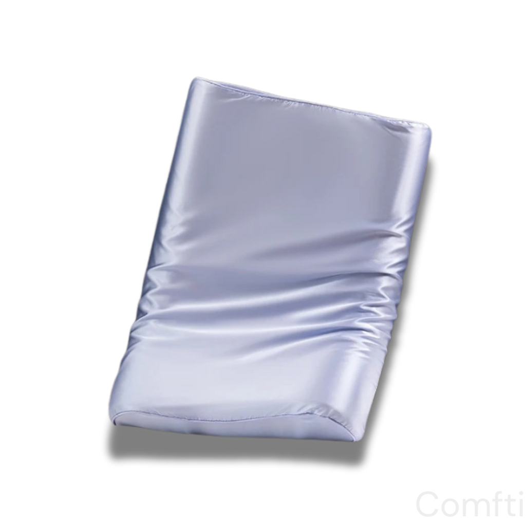 ☁️ Comfti SatinCare™ Pillowcase – Smooth, Cooling, and Gentle on Hair & Skin
