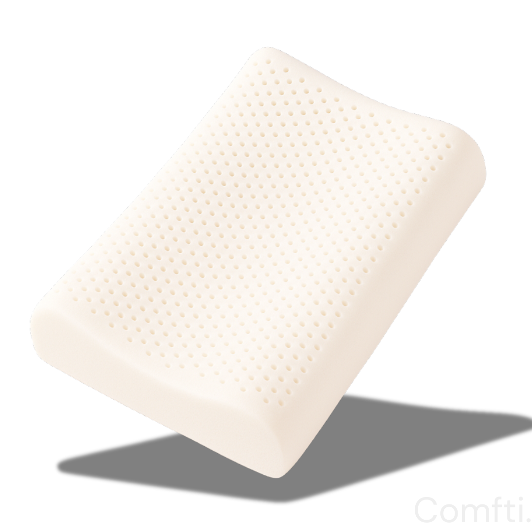 ☁️ Comfti CloudRest :  Natural Thai Latex Pillow – Breathable, Ergonomic, and Supportive for Neck & Shoulder Relief